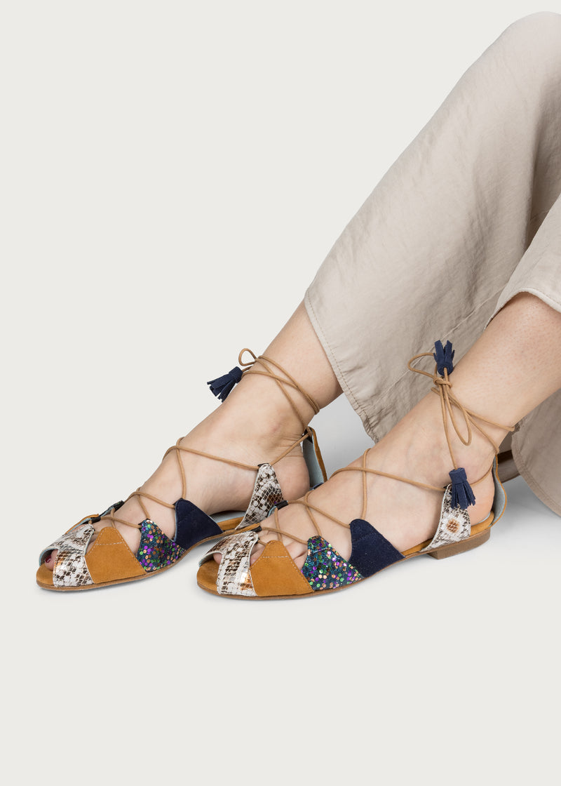 Sandale Rose Camel