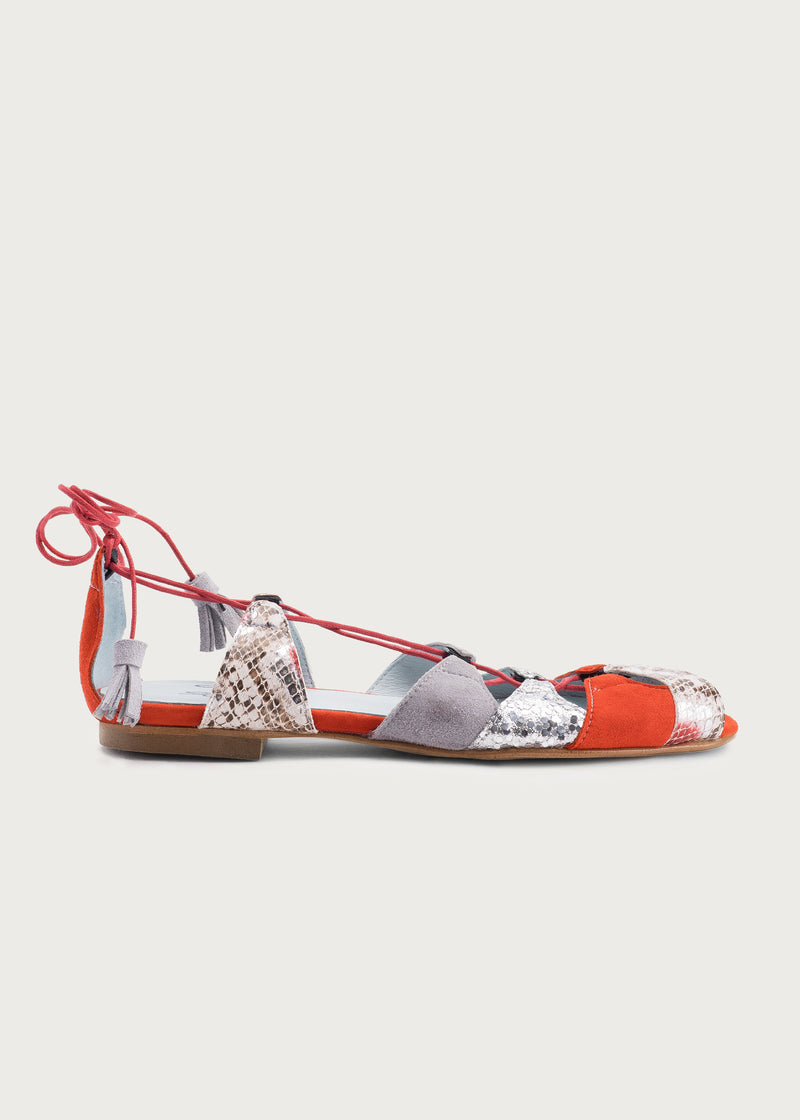 Sandale Rose Carmin