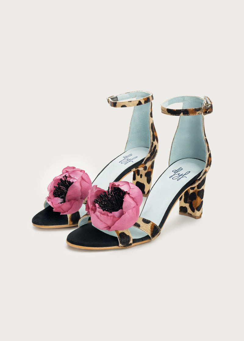 Tacón Heritage Print · Flor Buganvilla