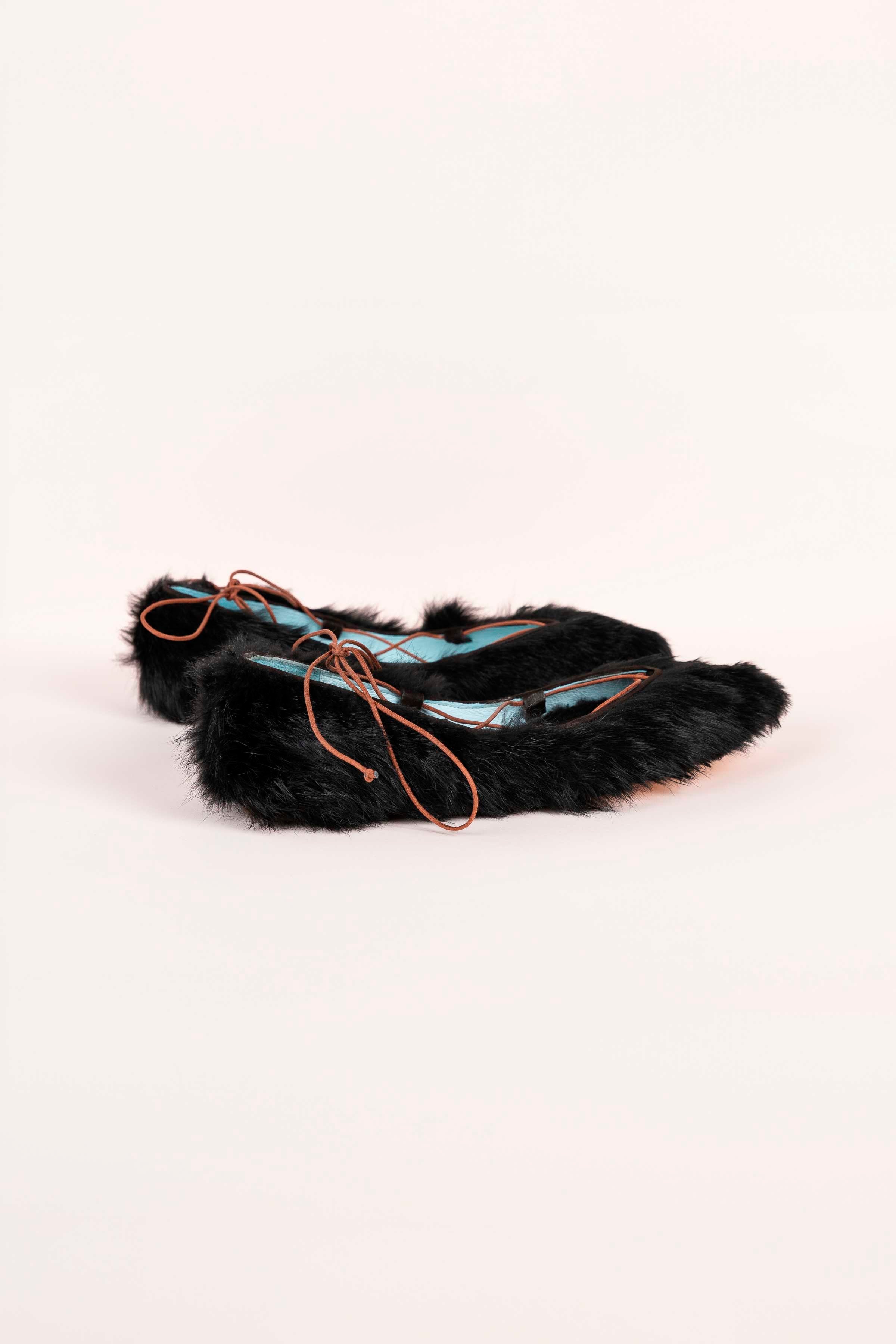 Formigal Noir Ballerina (includes wool and leather insole)