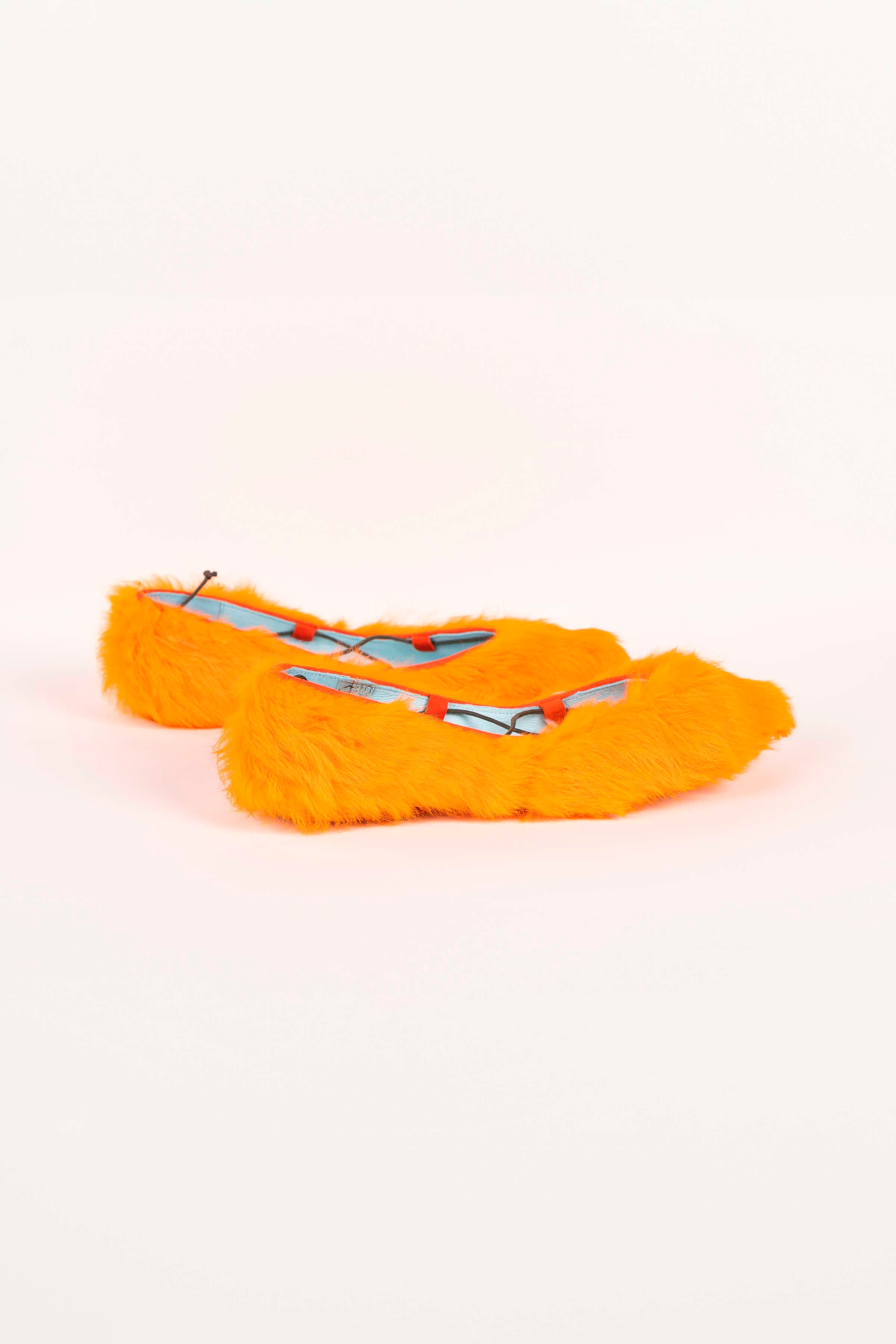 Formigal Orange Ballerina (includes wool and leather insole)