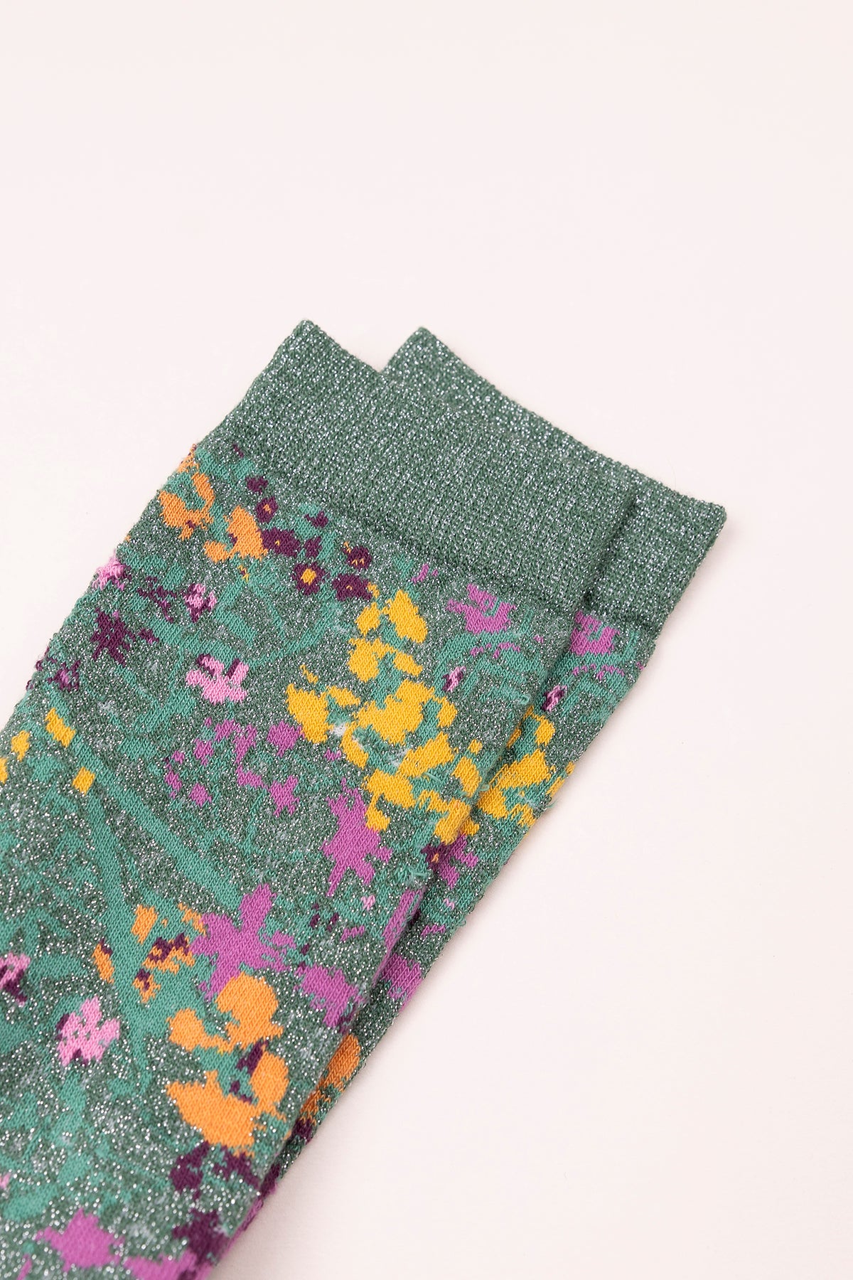 Chaussettes Fleurs Eau