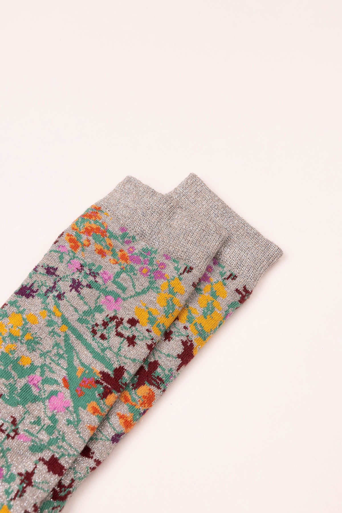 Chaussettes Fleurs Glace